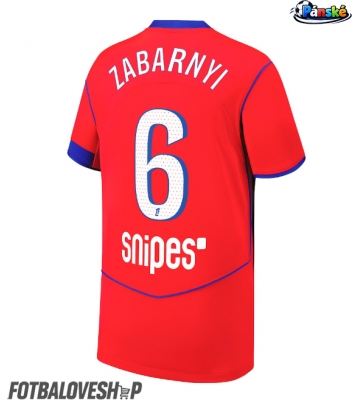 Paris Saint-Germain Illia Zabarnyi #6 Alternativní Dres 2025-26 Krátký Rukáv